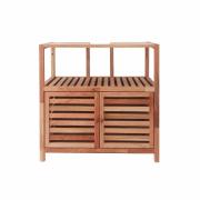 Koupelnová skříňka pod umyvadlo Naturel Home 67.5x63x35.5 cm ořech mat HOMEUM. obr. 2&nbsp;