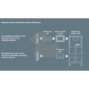 Ovládací tlačítko Tece Square sklo bílá 9240800. obr. 2