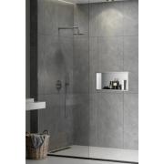 Vestavná polička SAT Aurum kartáčovaná ocel 63x33 cm SATAURN6030BS. obr. 2&nbsp;