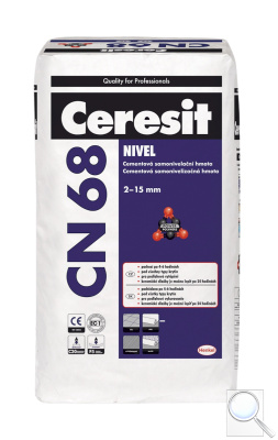 Samonivelační hmota Ceresit CN 68 25 kg. 