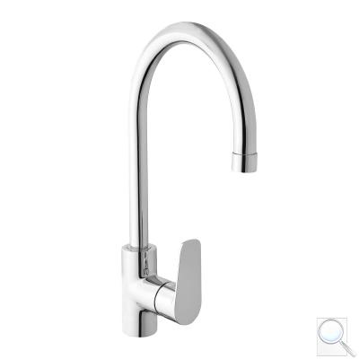 Dřezová baterie SAT SAT Project s otočným ramínkem chrom SATBSPRO280 obr. 1