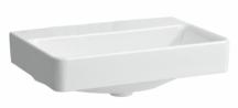Umyvadlo na desku Laufen Pro 55x38 cm bez otvoru pro baterii, bez přepadu H8129520001421