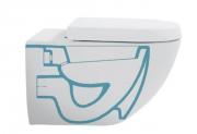 WC závěsné Villeroy & Boch O.Novo 56x36 cm alpská bílá 56621001 (obr. 3)