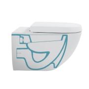 WC závěsné Villeroy & Boch O.Novo 56x36 cm alpská bílá 56621001. obr. 3&nbsp;