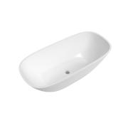 Volně stojící vana SAT Silva 160x75 cm litý mramor levá i pravá SATSIL1600. obr. 4