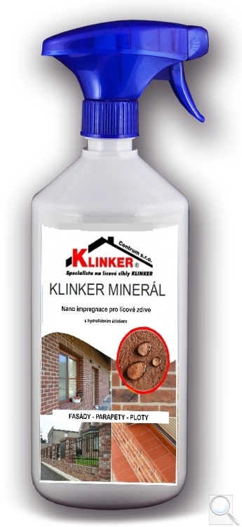 Impregnační nátěr s hydrofobním účinkem Klinker minerál. 