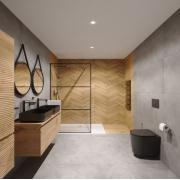 Sprchová zástěna walk-in 80 cm SAT Walk-in SIKOWI80CP. obr. 5 