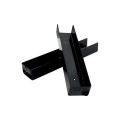 Stabilizační držák Zn + PVC (RAL 9005) k Janíčkově desce o tloušťce 50 mm