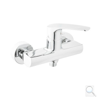 Sprchová baterie SAT SAT Project bez sprchového setu 150 mm chrom lesk SATBSPRO268. obr. 1