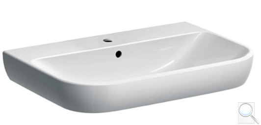 Umyvadlo Geberit Smyle 70x48 cm otvor pro baterii uprostřed 500.248.01.1. obr. 1