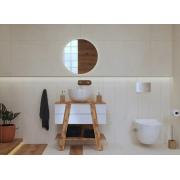 Umyvadlo na desku SAT Costa 42x42 cm bez otvoru pro baterii SATCO4242. obr. 3