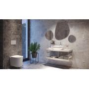 Umyvadlo na desku SAT Infinitio 45,5x32,5 cm bez přepadu SATINF4532. obr. 6&nbsp;