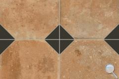 Dlažba Peronda FS Nonna black decor hnědá - 