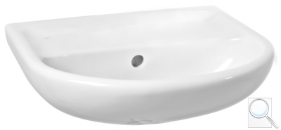 Umyvadlo Jika Lyra Plus 65x52 cm bez otvoru pro baterii H8143840001091. obr. 1