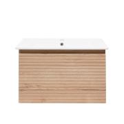 Koupelnová skříňka s umyvadlem Naturel Savona 78x43x44,8 cm dub halifax mat SAVONA80DH. obr. 3