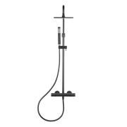 Sprchový systém SAT B-Way s termostatickou baterií černá SATBWSST. obr. 2&nbsp;