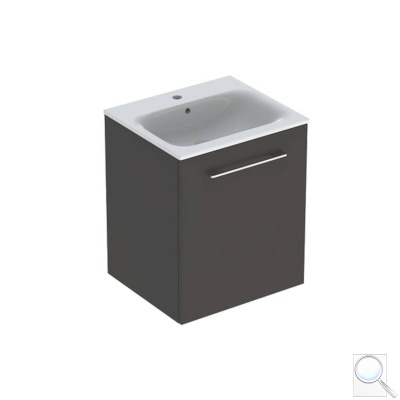 Koupelnová skříňka s umyvadlem Geberit Selnova 55x50,2x65,2 cm láva mat 501.249.00.1. obr. 1