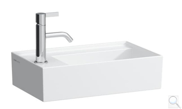 Umývátko Laufen Kartell By Laufen 46x46 cm otvor pro baterii vlevo H8153350001111. obr. 1