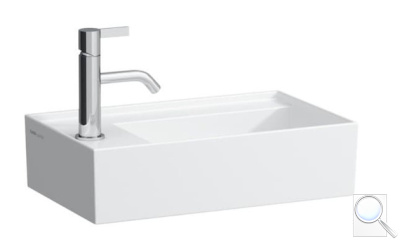 Umývátko Laufen Kartell By Laufen 46x46 cm otvor pro baterii vlevo H8153350001111. obr. 1