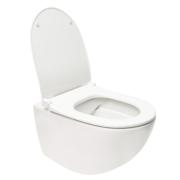 WC závěsné Vitra Sento SmoothFlush včetně sedátka softclose, zadní odpad 7848-003-6147. obr. 2&nbsp;