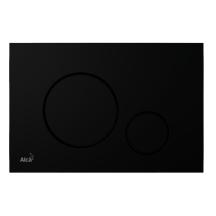 Ovládací tlačítko Alcaplast plast černá mat M678