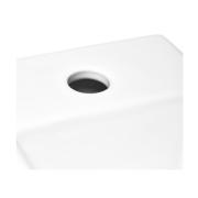 Umývátko SAT Brevis 40,5x20,5 cm otvor pro baterii vpravo SATBRE4020SR. obr. 4 