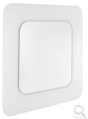 Zrcadlo Naturel Pavia WayZrcadlo Naturel Pavia Way 75 cm bílá ZAP7575W. 