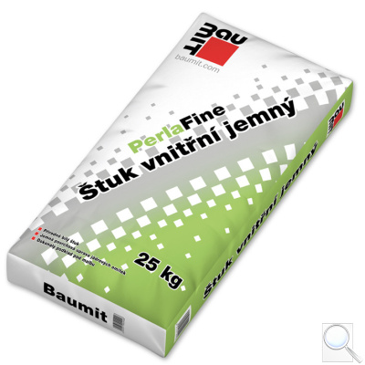 Štuková omítka vnitřní PerlaFine. 
