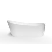 Volně stojící vana SAT Miranda 180x85 cm litý mramor SATMRN180PRE. obr. 3