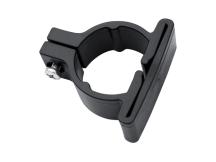 Objímka k uchycení panelů ke kulatým sloupkům - černá, PVC