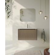 Koupelnová skříňka s umyvadlem Naturel Austen 79x47,5x45 cm clear brown mat AUSTEN80CB. &nbsp;(9)