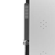 Sprchový panel SIKO na stěnu s pákovou baterií bílá ALUSHOWER. obr. 4&nbsp;