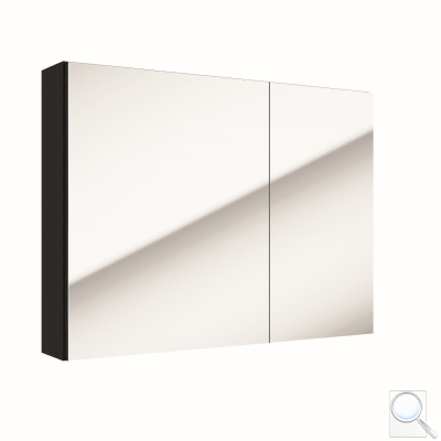 Zrcadlová skříňka Naturel Stilla 80x60 cm černá STILLAE08004. obr. 1