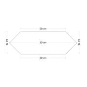 Obklady Ribesalbes Picket navy modrá. &nbsp;