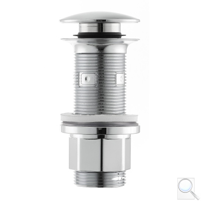 Vtok umyvadlový Silfra 5/4, click-clack plast CR VF799CR. 