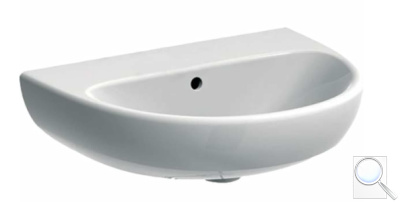 Umyvadlo Geberit Selnova 55x44 cm otvor pro baterii uprostřed 500.304.01.7. obr. 1
