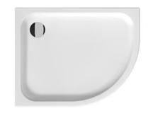 Sprchová vanička čtvrtkruhová Jika 100x80 cm keramika H8522100000001
