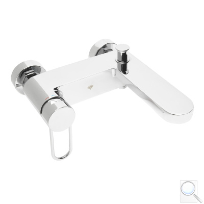 Vanová baterie SAT Fusion bez sprchového setu 150 mm páka kulatá SATBSFU222KPU. obr. 1