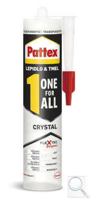 Lepidlo Pattex ONE FOR ALL CRYSTAL 290 g PATTEXOFACR. obr. 1