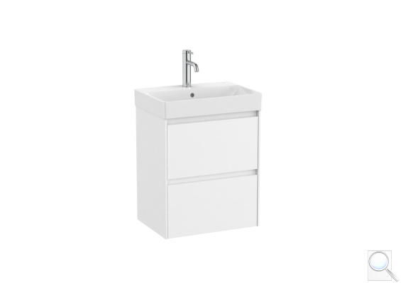 Koupelnová skříňka s umyvadlem Roca ONA 50x64,5x36 cm bílá mat ONA50ZK2ZBM. obr. 1