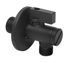 Rohový ventil s filtrem 1/2x3/8 Optima černá ET906BL