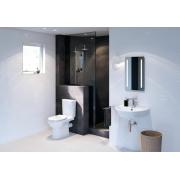 Umyvadlo Geberit Selnova 55x44 cm otvor pro baterii uprostřed 500.315.01.7. obr. 3