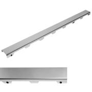 Rošt pro sprchový žlábek rovný Tece Drainline 75 cm leštěná nerez basic 600810. Steel 