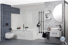 Moderní Art Deco koupelna - moderni-art-deco-panska-001