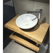 Deska pod umyvadlo Naturel Wood 120x55 cm dub DMDUB120XX. obr. 5 
