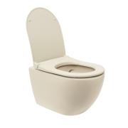 WC se sedátkem softclose závěsné VitrA S60 taupe mat zadní odpad 7510-020-6319. (2)