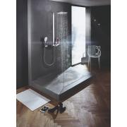 Sprchový systém Hansa Emotion s termostatickou baterií šedá/chrom 5865017184. obr. 3 