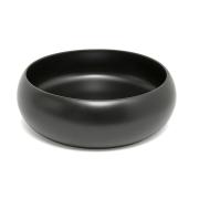 Umyvadlo na desku SAT Feel 36x36 cm černé matné bez přepadu SATUMFEEL3636BKM. obr. 2&nbsp;