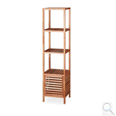 Regál Naturel Home 35,5x160x39,5 cm ořech mat HOMEREG5. obr. 1