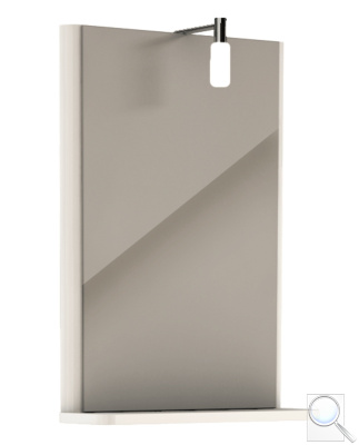 Zrcadlo s osvětlením 230 V Kolo Rekord 38 cm bílá 88417000. 